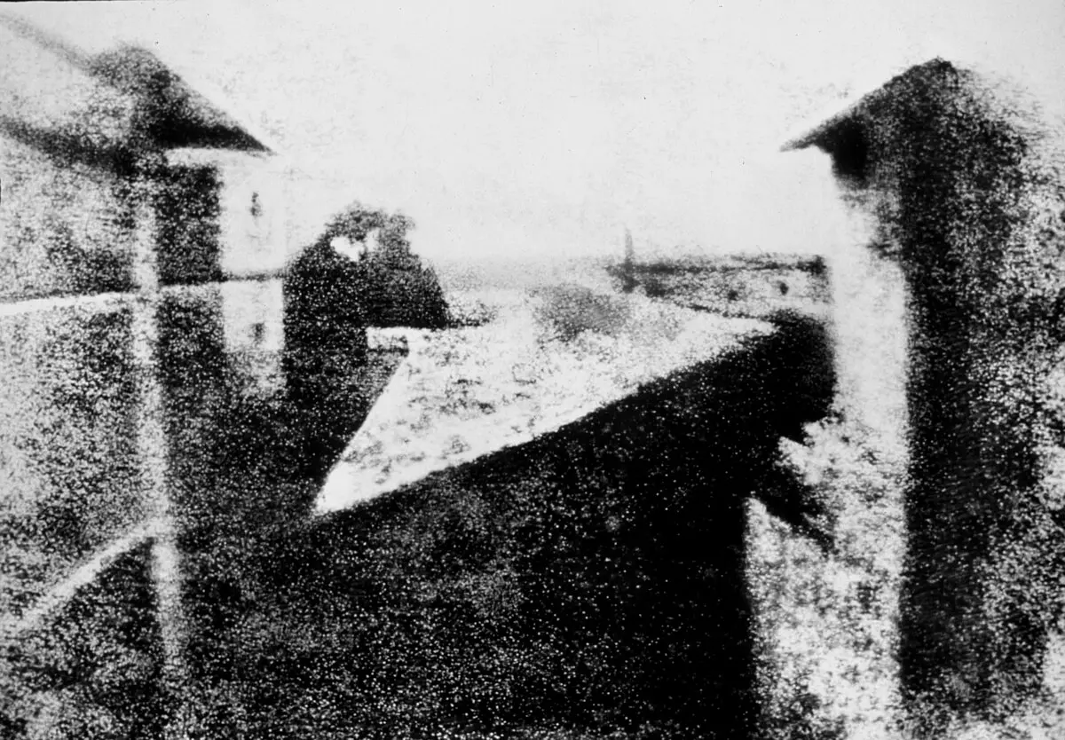 photo Point de vue sur la gras, Nicephore Niepce