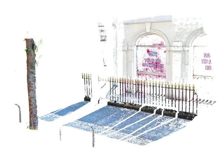 Pop In, série Walk in Dublin , par Guilin. 2024. Art contemporain.