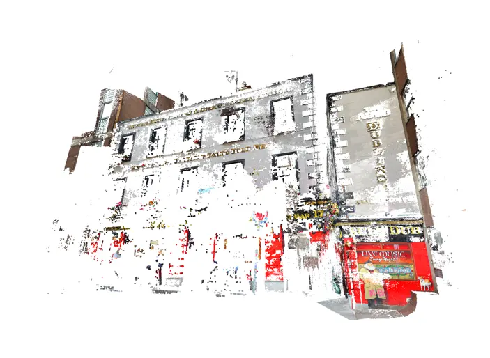 The  Old Dubliner, série Walk in Dublin , par Guilin. 2024. Art contemporain.