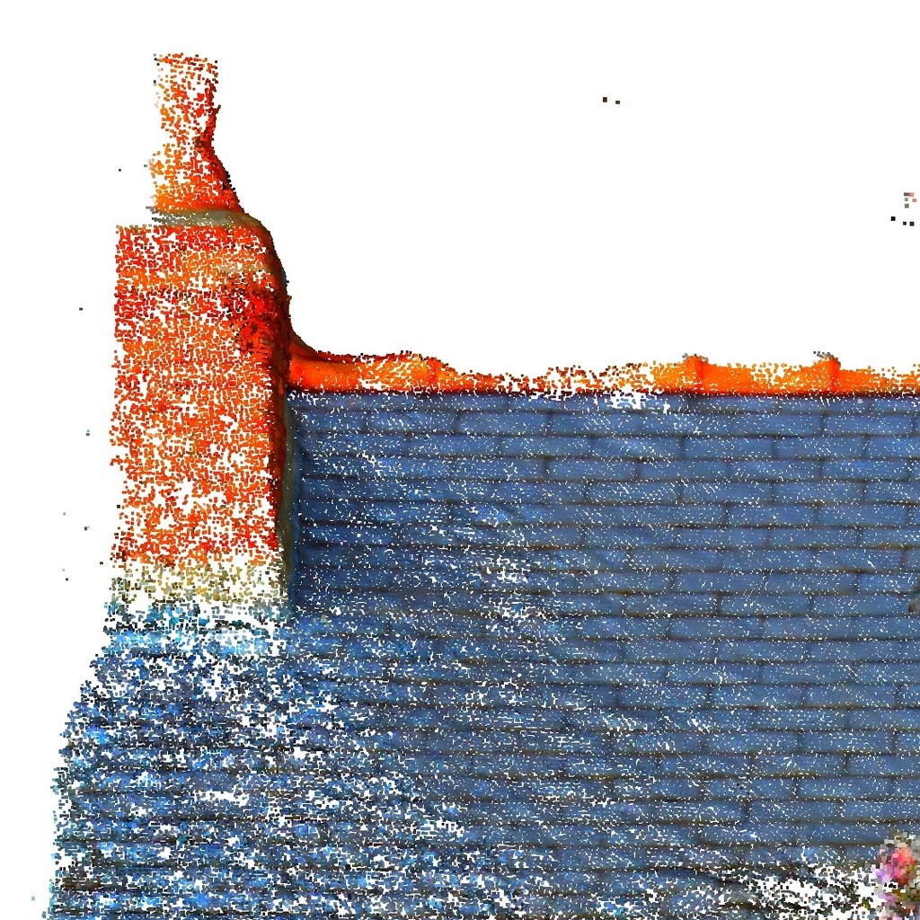 La Cour au Magnolia - détail