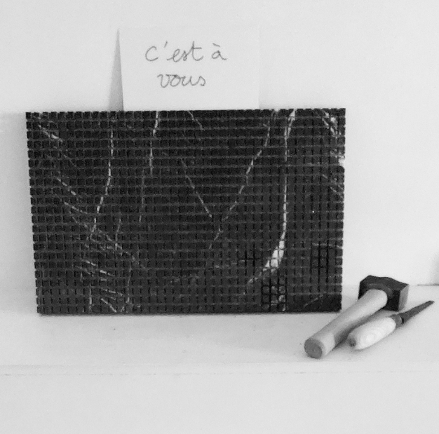 P1XC3L 1/6ème, fragment à l'unité – Sculpture signée par Guilin